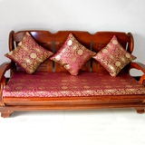 时尚中式红木沙发垫子沙发靠垫抱枕套椅子垫板凳垫红木餐椅屁股垫