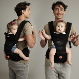 婴儿背带抱带宝宝后背式双肩背带 多功能背袋带腰凳婴儿用品四季