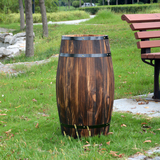 橡木桶装饰木酒桶婚庆摄影道具葡萄红酒桶 高30 50 70 80 90 1米