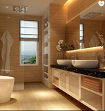 洗脸盆柜组合浴室柜简约现代挂墙式大理石台上盆北欧宜家手盆面盆