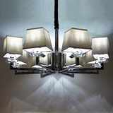 大气简欧后现代简约LED水晶小客厅卧室餐厅吸顶吊灯设计师灯具饰