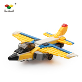 儿童玩具拼插益智散装军事颗粒玩具10-12岁飞机男孩积木早教组装