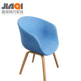 创意家具餐椅时尚椅子个性设计咖啡厅椅子实木脚椅子高端大气时尚