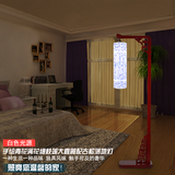 中式落地灯客厅现代简约创意木质卧室立式台灯置物灯婚嫁送礼佳品