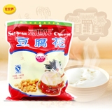 【满29减10元】豆世界传统原味豆腐花196g  营养早餐食品