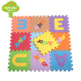 星期八英文字母宝宝益智拼图可爱泡沫垫30婴儿童EVA拼接环保地垫