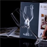 乐美雅高诺系列无铅水晶玻璃红酒杯葡萄酒杯高脚杯6只礼盒装包邮