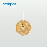 Tom Dixon  Etch 创意几何盒子吊灯灯具黄铜光影吊灯时尚个性灯饰