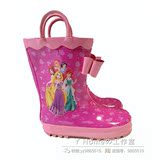 WWDY 出口韩国儿童雨鞋 冰雪奇缘 白雪公主雨靴 宝宝雨鞋 套鞋水