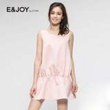 Etam/艾格 E＆joy 女装简单款休闲连衣裙15082202705