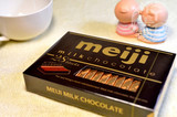 现货 日本进口 Meiji/明治 牛奶钢琴巧克力 28枚入 朱古力130g