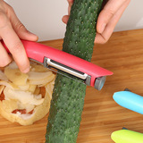 三合一旋转削皮刀 多功能不锈钢蔬果刨瓜果削皮器 厨房小工具