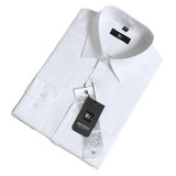 国际品牌BOSSoso男士长袖衬衫纯棉白色中年专柜商务正装衬衣免烫