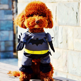 特价包邮 潮爆狗狗蝙蝠侠蜘蛛侠披风变身装 泰迪贵宾宠物衣服