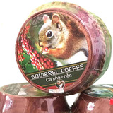 香浓的越南松鼠咖啡纯咖啡/TAM CHAU松鼠咖啡粉 非速溶150克 罐装
