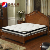 润典 3D透气面料泰国天然乳胶床垫1.5米1.8m席梦思弹簧床垫