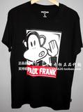 PaulFrank大嘴猴专柜正品代购2015男式圆领短袖T恤PFATE153722M