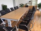 广东办公家具简易大型会议桌办公桌长条会客洽谈桌员工培训桌椅