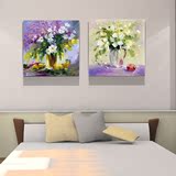 客厅现代简约装饰画餐厅画壁画背景墙画婚房卧室挂画温馨浪漫花卉