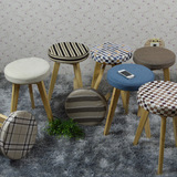 [杰森家具]创意现代时尚实木布面餐椅子 埃菲尔凳子 淘宝厂家批发