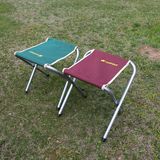 热卖户外钓鱼椅子 加厚铝合金帆布折叠凳子便携沙滩椅 两条装 送