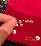 正品代购 Cartier/卡地亚 love戒指宽版无钻玫瑰金戒指情侣婚戒