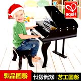 德国hape木质儿童钢琴玩具 早教启蒙乐器三角小钢琴 宝宝生日礼物