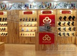 展架实木展示柜木质老北京布鞋货架杉木鞋柜展柜鞋架展示架陈列柜