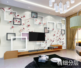 简约现代电视背景墙瓷砖墙砖客厅壁画微晶石3D浮雕立体时尚格调