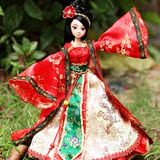 正品娇儿 古装芭比娃娃套装中国风贵妃换装玩具女孩生日礼物包邮