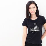 Vancl凡客官网正品T恤女 马尔克斯 8女款修身圆领休闲短袖韩版T恤