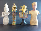 正版散货 古埃及守护神法老图坦卡蒙 王妃 半身像模型人偶摆件
