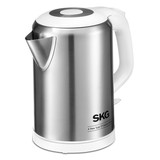 SKG8034电热水壶1.8L英国进口温控器100%沸腾304不锈钢材质