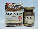 日本原装进口 agf maxim 80g瓶+70g替换装 经典速溶咖啡最佳组合