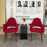 洽谈椅北欧日式布艺餐椅餐厅咖啡椅 简约现代设计师家具办公椅子