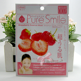 日本 Pure Smile 纯微笑 超人气 超润肌保湿面膜 草莓 007
