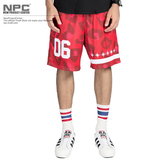 【NPC】潮牌夏季MLGB六周年06纪念五分裤子男 男士短裤