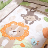 可定制做 婴儿床品套件婴儿床上用品七件套 儿童宝宝床围纯棉床单