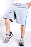 夏季加肥加大码直筒运动短裤男宽松大裤衩休闲五分裤跑步健身训练