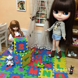 6分娃娃娃屋布置blythe/momoko/BJD娃娃泡沫地板