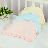 安米小熊 婴幼儿用品批发 婴儿定型枕头 新生儿花边定型枕A2647