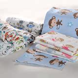 单层纯棉婴儿包被抱毯 夏季新生儿用品 薄款包毯盖毯浴巾 针织毯