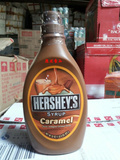 美国原装正品 好时HERSHEY'S巧克力酱焦糖味 焦糖浆623克/瓶