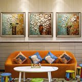 装饰画客厅现代简约欧式挂画沙发背景墙画立体厚油刀画抽象壁画