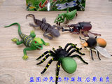 仿真动物昆虫蜥蜴螳螂蜘蛛蝎子玩具模型儿童早教认知益智玩具教具
