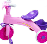 z儿童三轮车脚踏车宝宝自行车幼儿童音乐玩具车带橡胶发泡轮