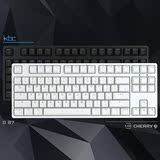 iKBC黑轴青轴奶轴C87阿祖外设G87透光PBT键帽游戏樱桃机械 键盘FF