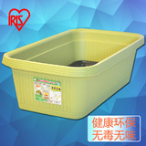 日本爱丽思 种菜盆阳台家庭蔬菜种植箱槽 环保塑料长方形特大花盆