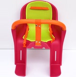 小自行车自行车儿童后置座椅儿童座椅后置坐椅可三挡调节