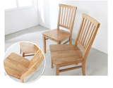 2016新品白橡木餐椅咖啡椅休闲椅家用椅子特色餐厅实木餐椅出口